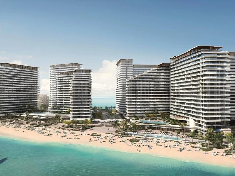 Nikki Beach Residences on Al Marjan Island, the developer&rsquo;s render